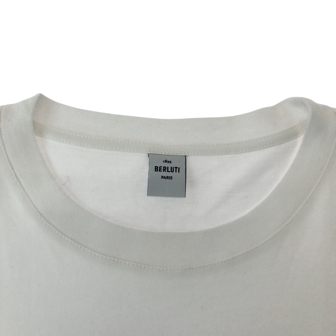 Berluti Short sleeve T-shirt R27JRS135JAEK cotton white S