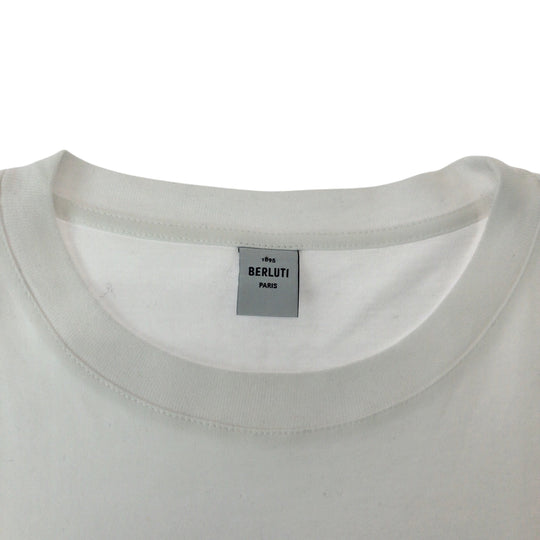 Berluti Short sleeve T-shirt R27JRS135JAEK cotton white S