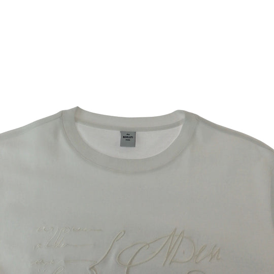 Berluti Short sleeve T-shirt R27JRS135JAEK cotton white S