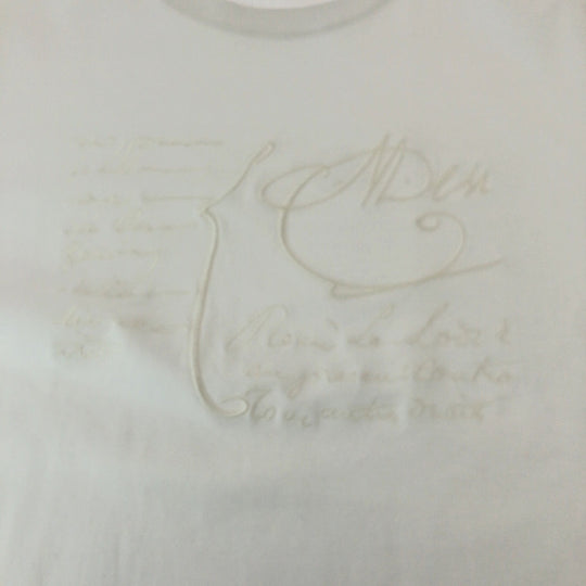 Berluti Short sleeve T-shirt R27JRS135JAEK cotton white S