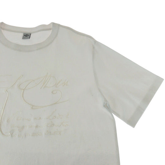 Berluti Short sleeve T-shirt R27JRS135JAEK cotton white S
