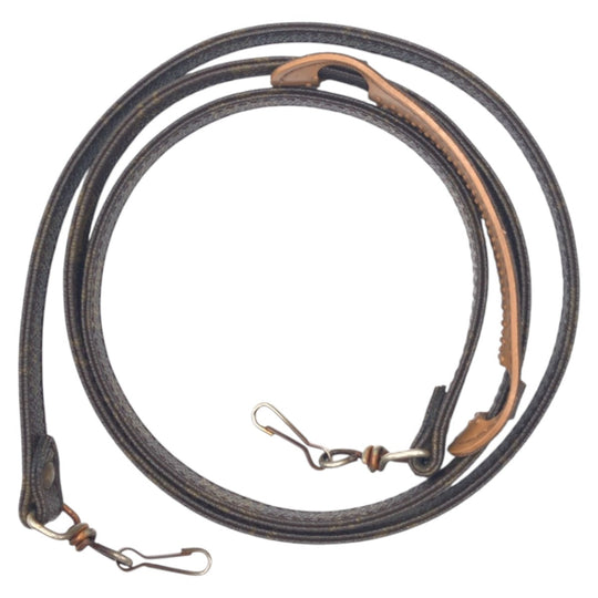 LOUIS VUITTON Shoulder strap leather Brown Shoulder strap unisex Monogram Women Used Authentic
