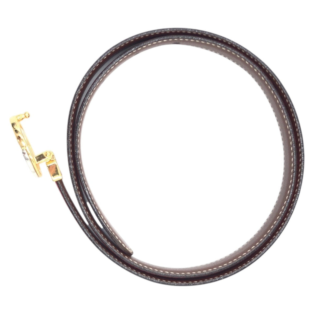 GUCCI belt leather Red GG logo