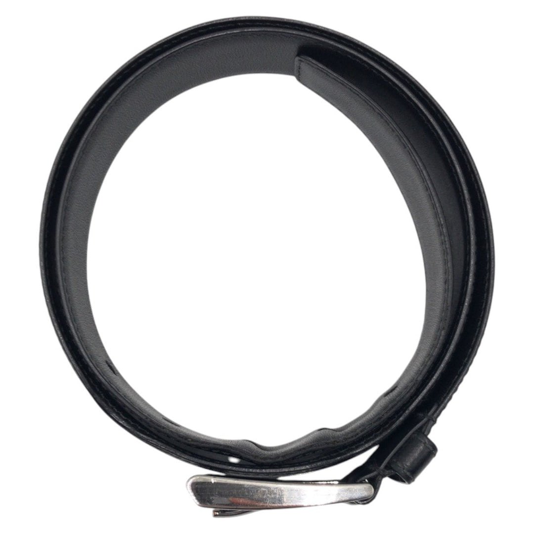 PRADA belt 2C 4099 leather black 32|80