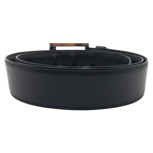PRADA belt 2C 4099 leather black 32|80