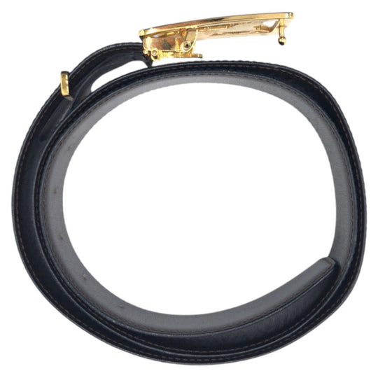 CELINE belt leather black Hose carriage