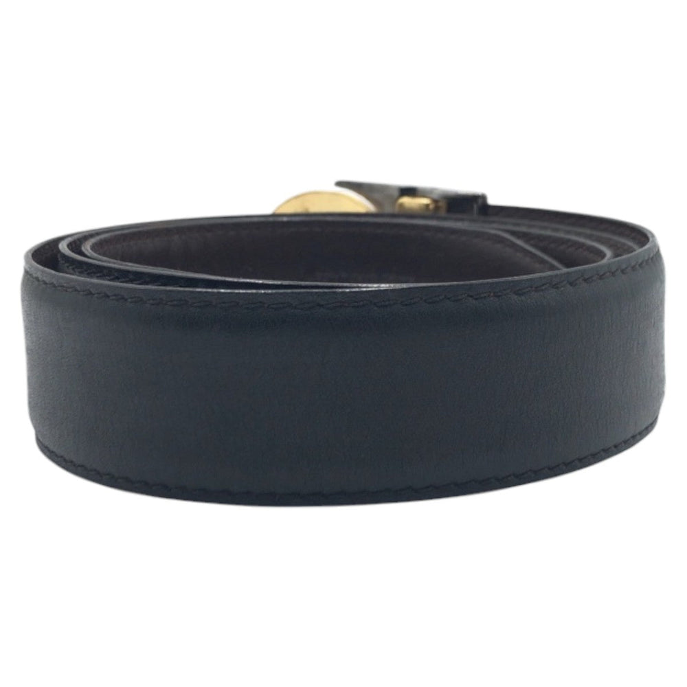 Christian Dior belt D9285 leather black