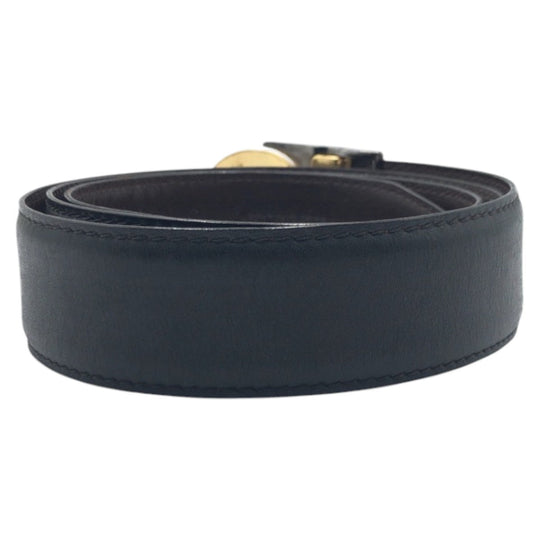 Christian Dior belt D9285 leather black