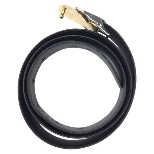 Christian Dior belt D9285 leather black