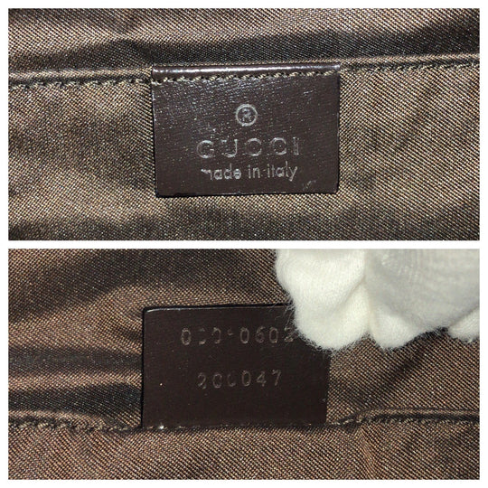 GUCCI Shoulder Bag 000 0602 Suede Brown Silver Metal One Shoulder Bag Women Used Authentic