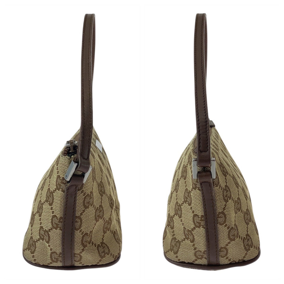 GUCCI Handbag 07198 GG canvas Beige brown