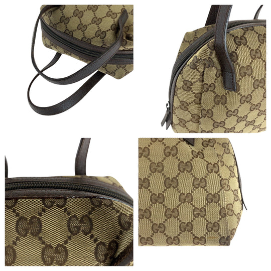 GUCCI Handbag 124542 GG canvas beige