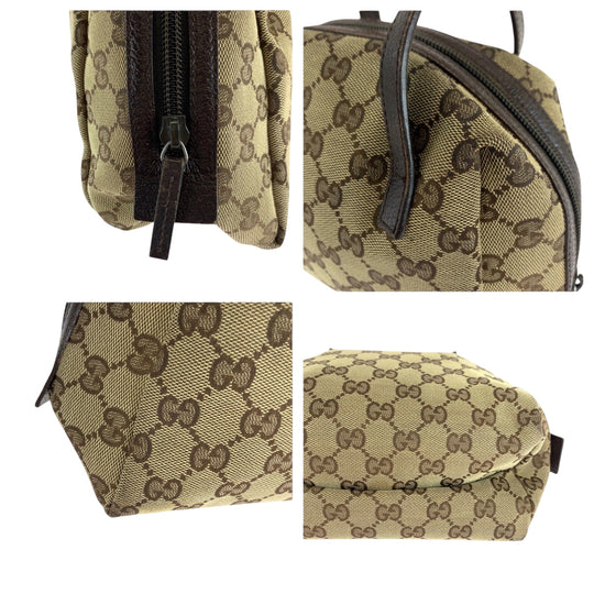 GUCCI Handbag 124542 GG canvas beige