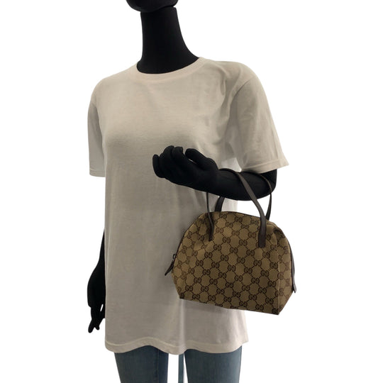 GUCCI Handbag 124542 GG canvas beige