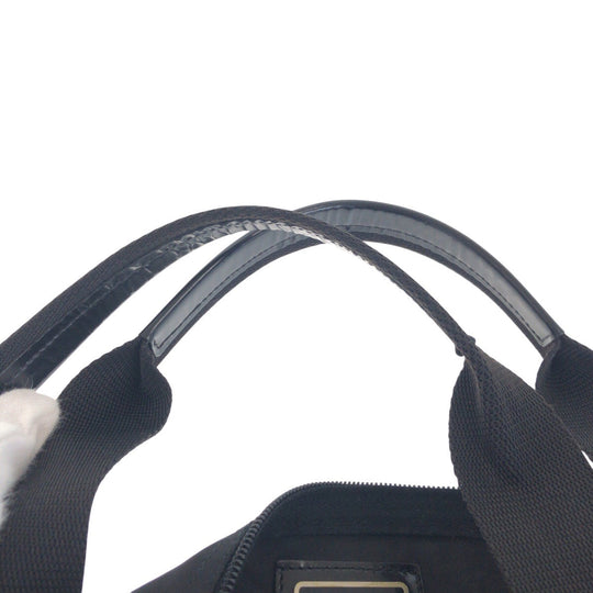 PRADA Boston Duffel bag Nylon black Test Triangle With logo