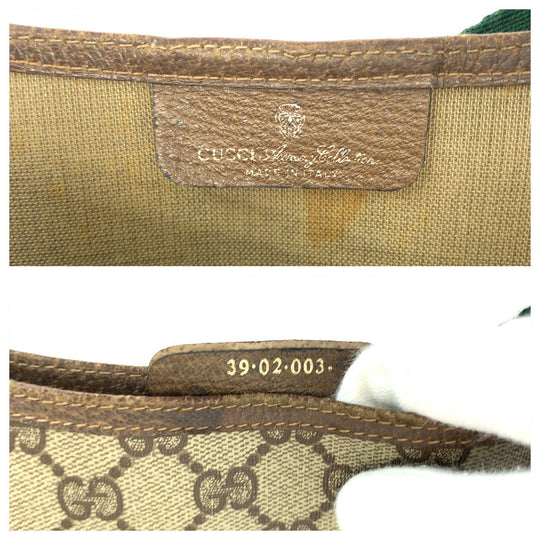 GUCCI Tote Bag 39 02 003 GG Supreme Canvas beige Old Gucci Shelly Line