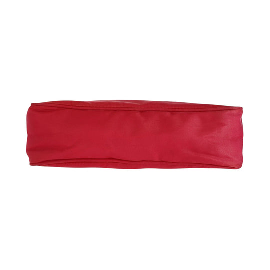 PRADA Handbag Nylon pink Handbag accessory pouch Test Triangle With logo Women Used Authentic