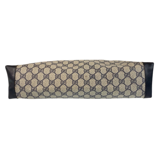GUCCI Tote Bag 39 02 061 GG Supreme Canvas gray Old Gucci