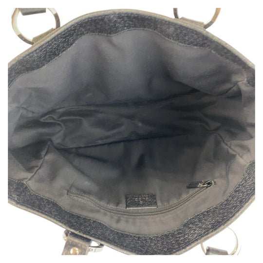GUCCI Tote Bag 113019 GG canvas Black black