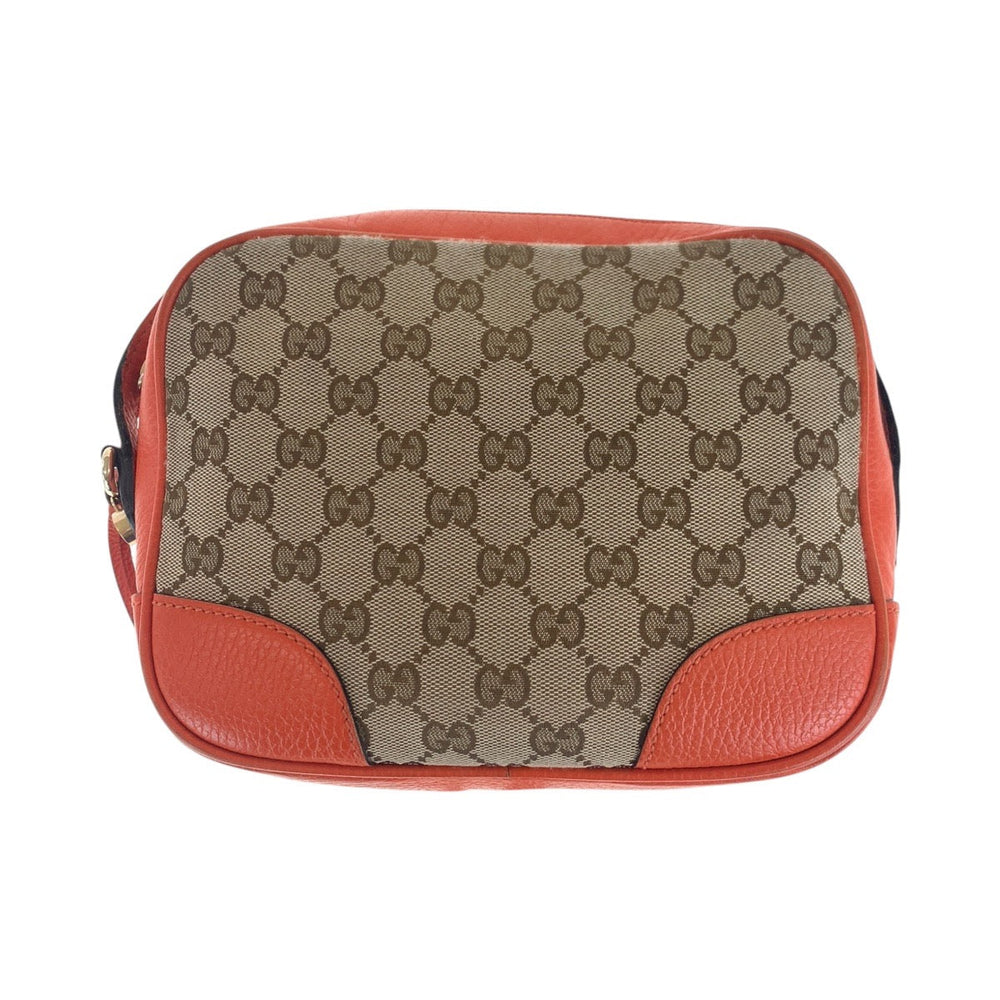 GUCCI Shoulder Bag 449413 GG canvas Orange
