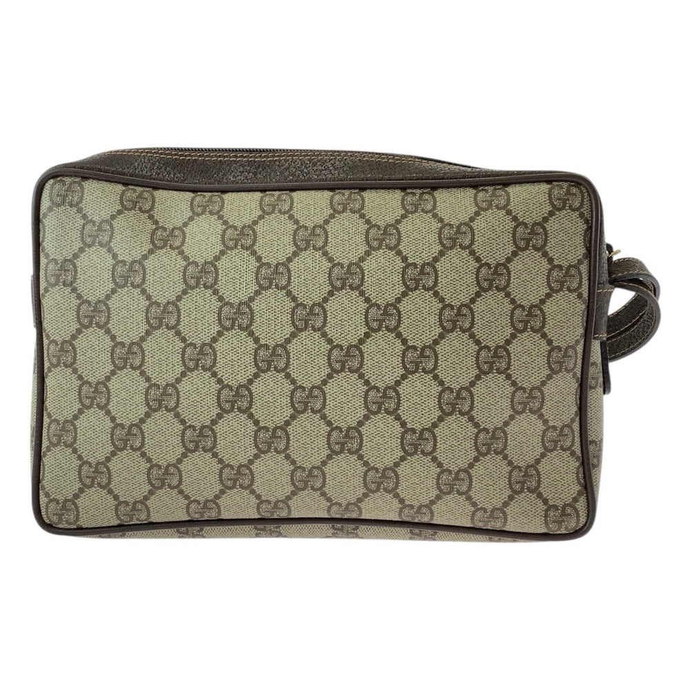 GUCCI business bag 5601 052 GG Supreme Canvas beige Old Gucci