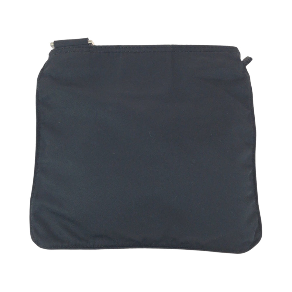 PRADA Shoulder Bag BT7372 Nylon black Test Triangle With logo