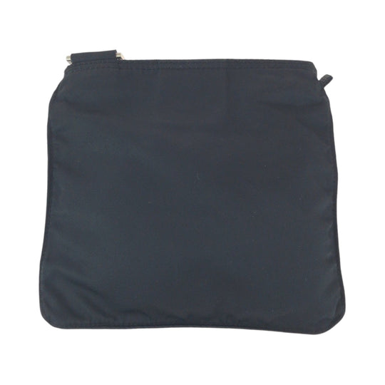 PRADA Shoulder Bag BT7372 Nylon black Test Triangle With logo