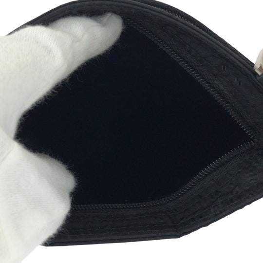 PRADA Shoulder Bag BT7372 Nylon black Test Triangle With logo