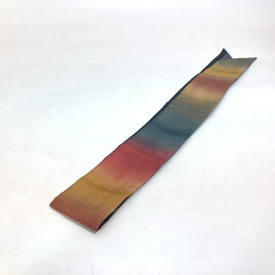 Dior scarf silk multicolor Tie dye logo mitsa Women Used Authentic