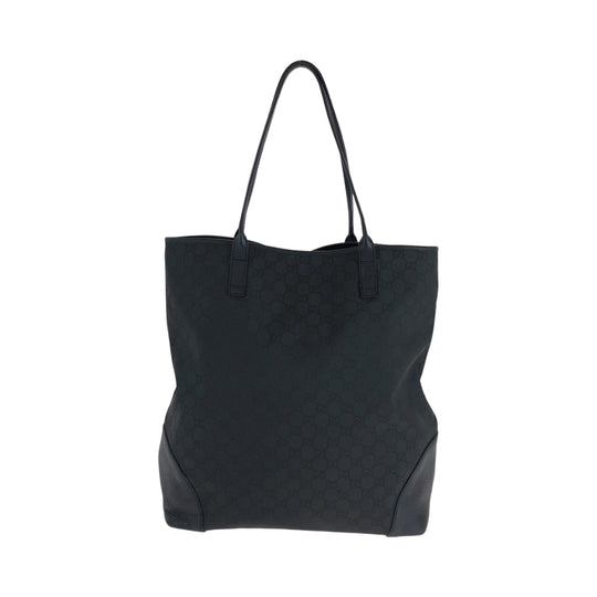 GUCCI Tote Bag 263345 Nylon black Tote Bag handbag Women Used Authentic