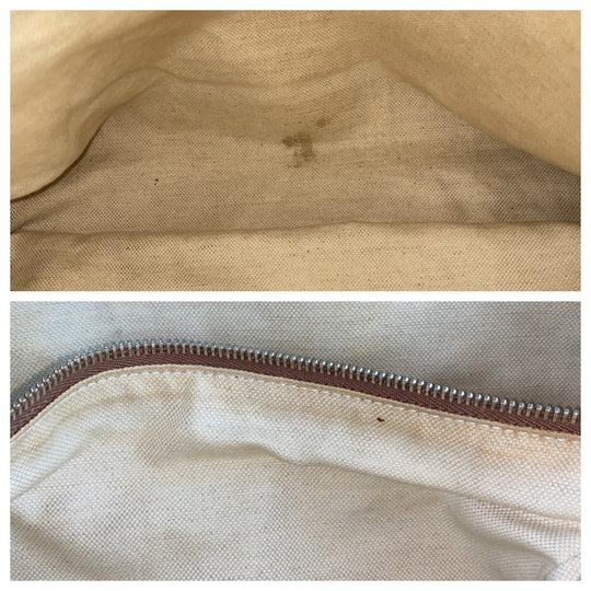 GUCCI Tote Bag 269945 GG canvas beige Bella Bamboo