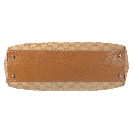 GUCCI Handbag 113009 GG canvas beige