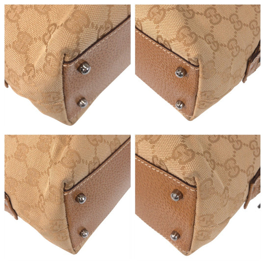 GUCCI Handbag 113009 GG canvas beige