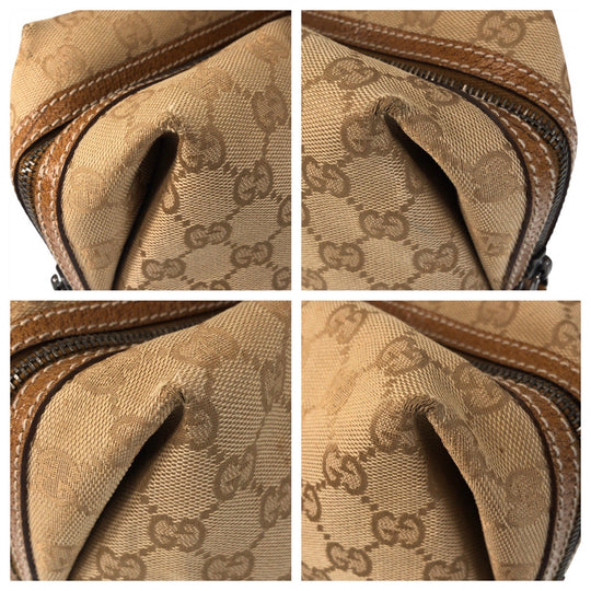 GUCCI Handbag 113009 GG canvas beige