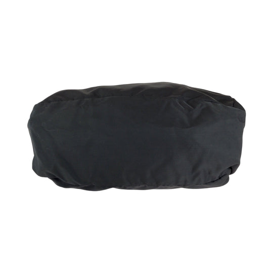 GUCCI Boston Duffel bag 012 0389 Nylon Black SilverMetal Boston Duffel bag Handbag Women Used Authentic