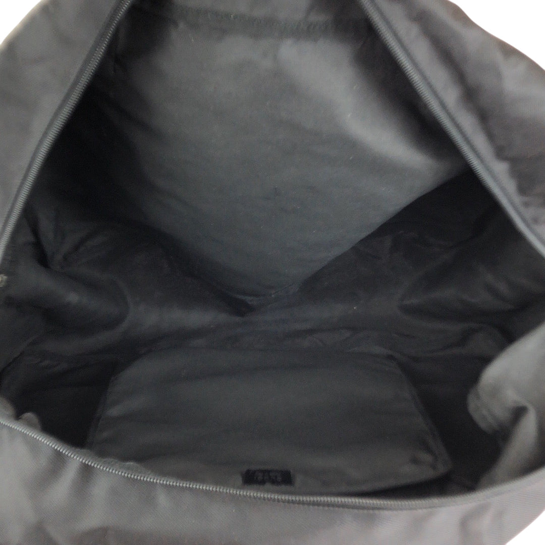 GUCCI Boston Duffel bag 012 0389 Nylon Black SilverMetal Boston Duffel bag Handbag Women Used Authentic