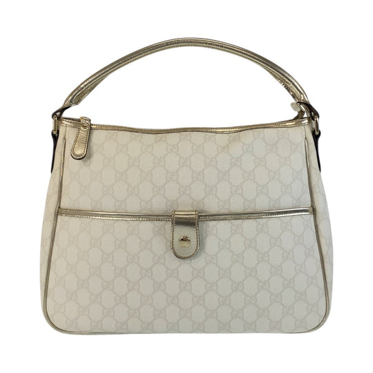 GUCCI Handbag 189898 GG Supreme Canvas white