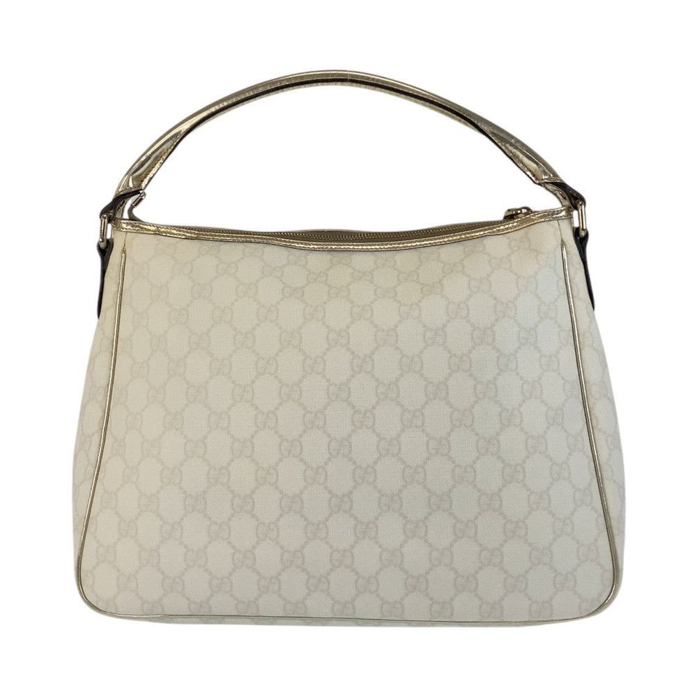 GUCCI Handbag 189898 GG Supreme Canvas white