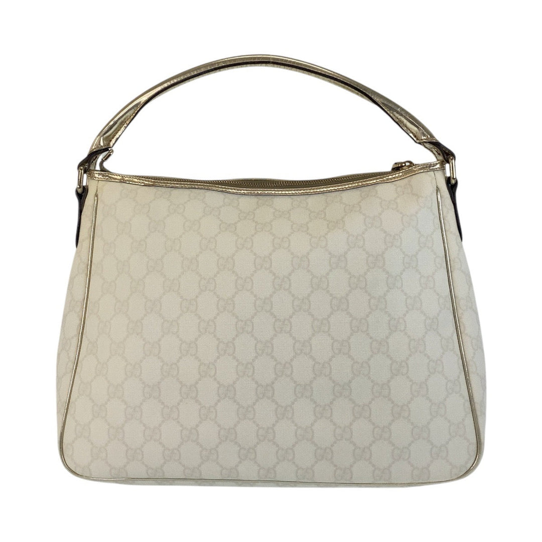 GUCCI Handbag 189898 GG Supreme Canvas white