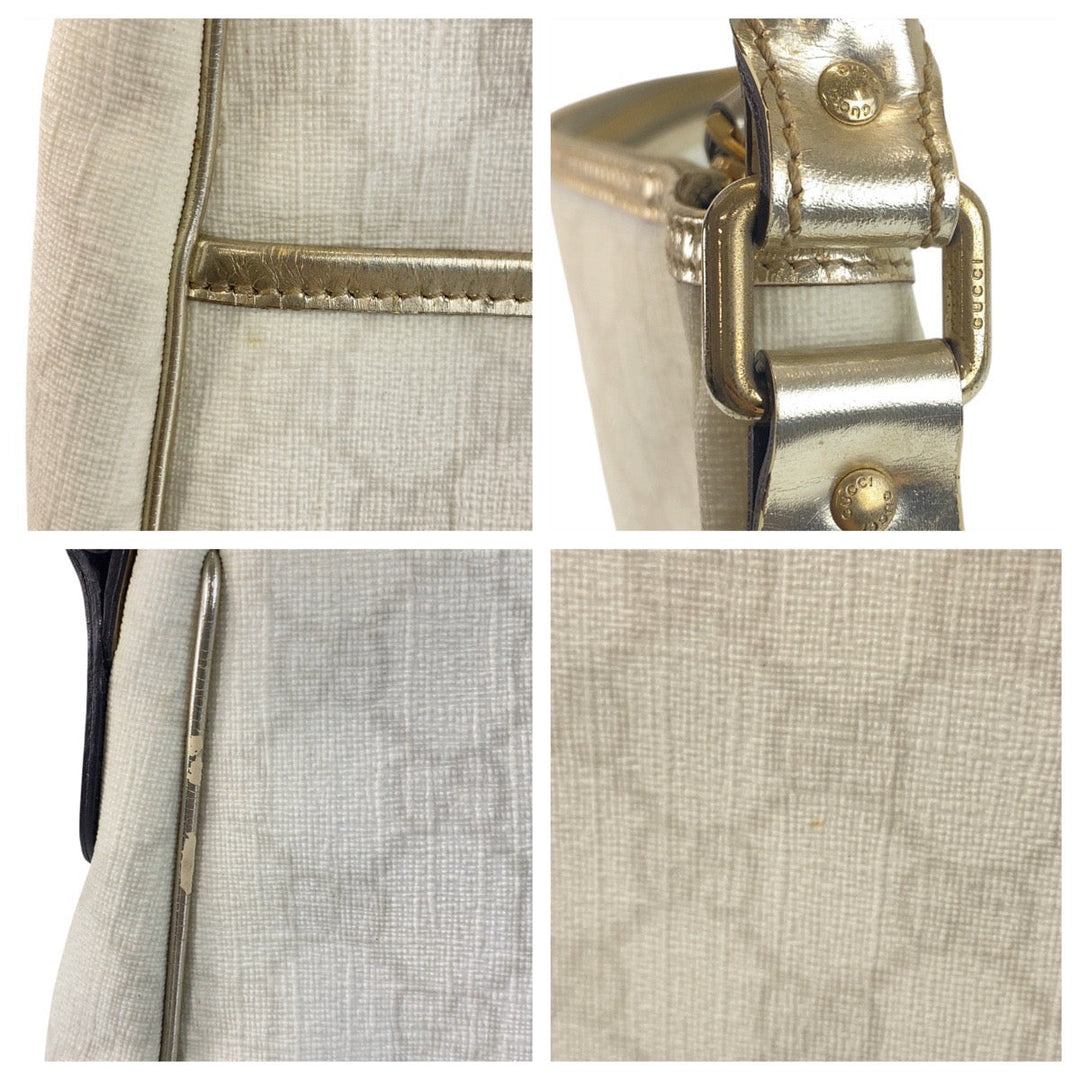 GUCCI Handbag 189898 GG Supreme Canvas white
