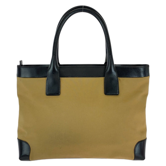 GUCCI Tote Bag 002 1119 Canvas, Leather beige Tote Bag Shoulder Bag Sherry line Women Used Authentic