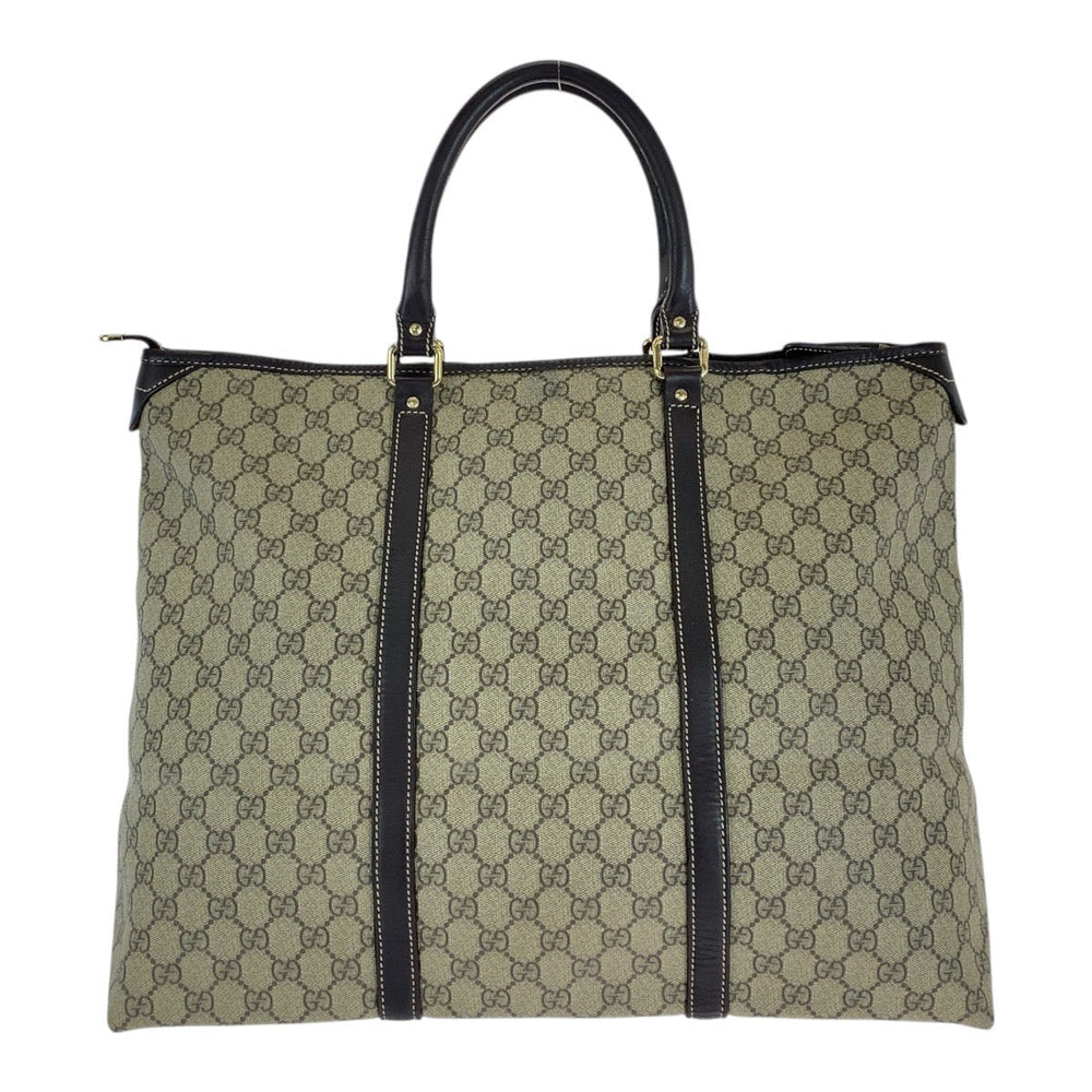 GUCCI Tote Bag 201482 GG Supreme Canvas beige