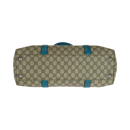 GUCCI Tote Bag 14288 GG Supreme Canvas beige