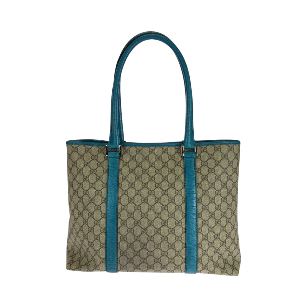 GUCCI Tote Bag 14288 GG Supreme Canvas beige