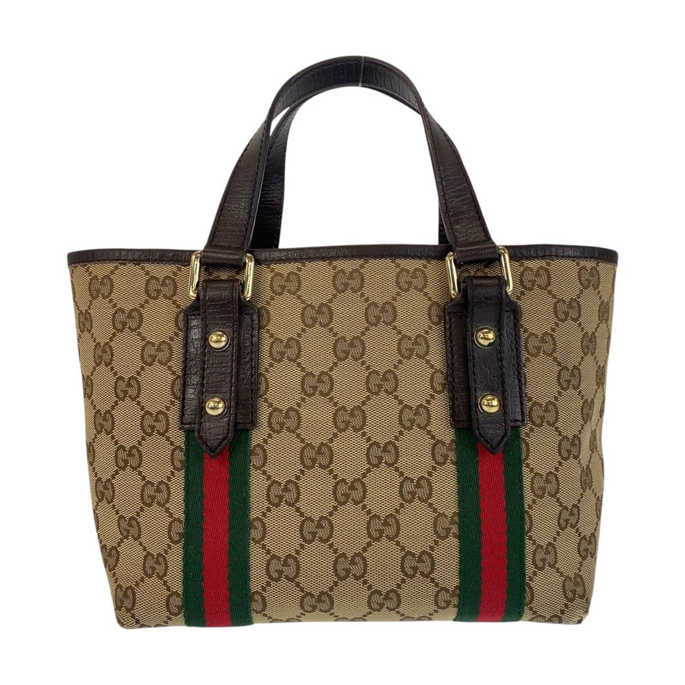 GUCCI Handbag 139261 GG canvas beige Sherry line