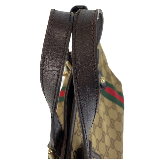 GUCCI Handbag 139261 GG canvas beige Sherry line