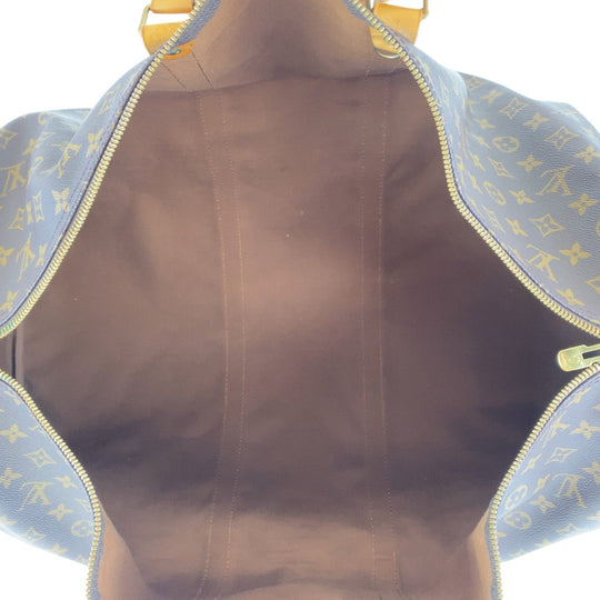 LOUIS VUITTON Boston Duffel bag M41412 PVC, Leather Brown Boston Duffel bag unisex Monogram Keepall  bandouliere 60 Women Used Authentic