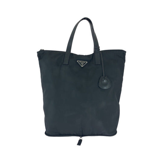 PRADA Tote Bag Nylon black Packable