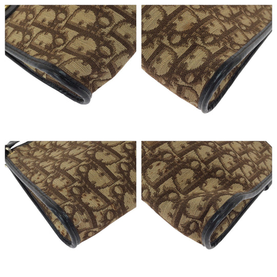 Dior Shoulder Bag canvas beige Trotter Pattern CD logo