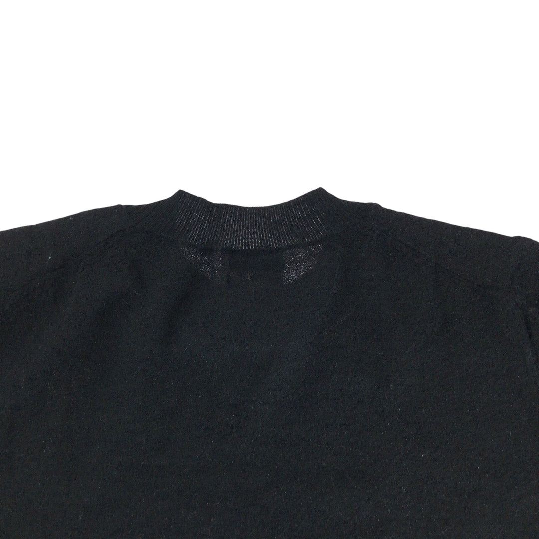 CHANEL Short sleeve T-shirt P50076K06342 cashmere black COCO Mark Pearl 38